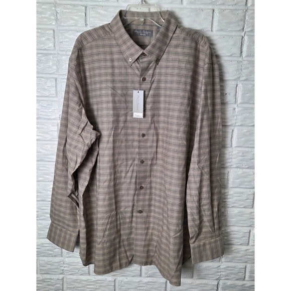 Daniel Cremieux Other - NWT Daniel Cremieux Signature Supima Cotton Cashmere Button up Shirt Mens XXL